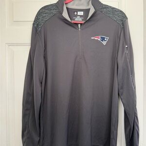 NFL Gray Quarter-Zip Jacket